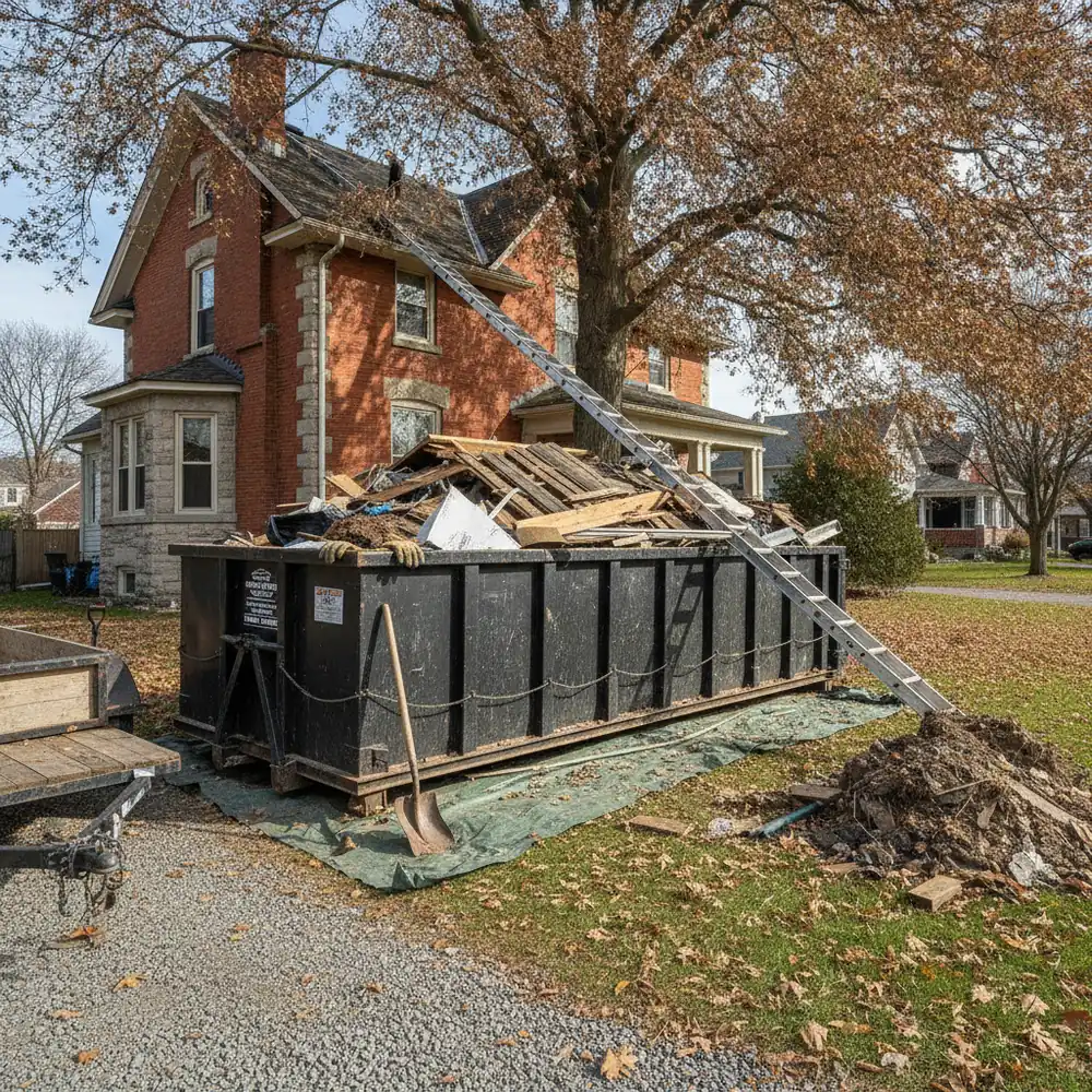 Roofing Debris Bin Rental